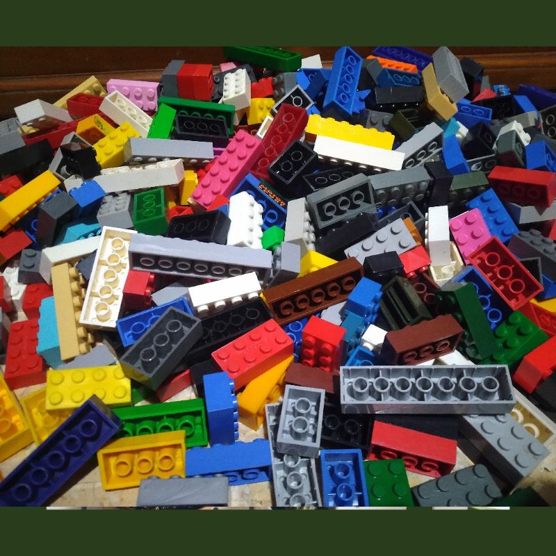 Jual MAINAN EDUKASI BALOK BEGOO KW BRICK RANDOM BERSIH SECOND PER 100 ...
