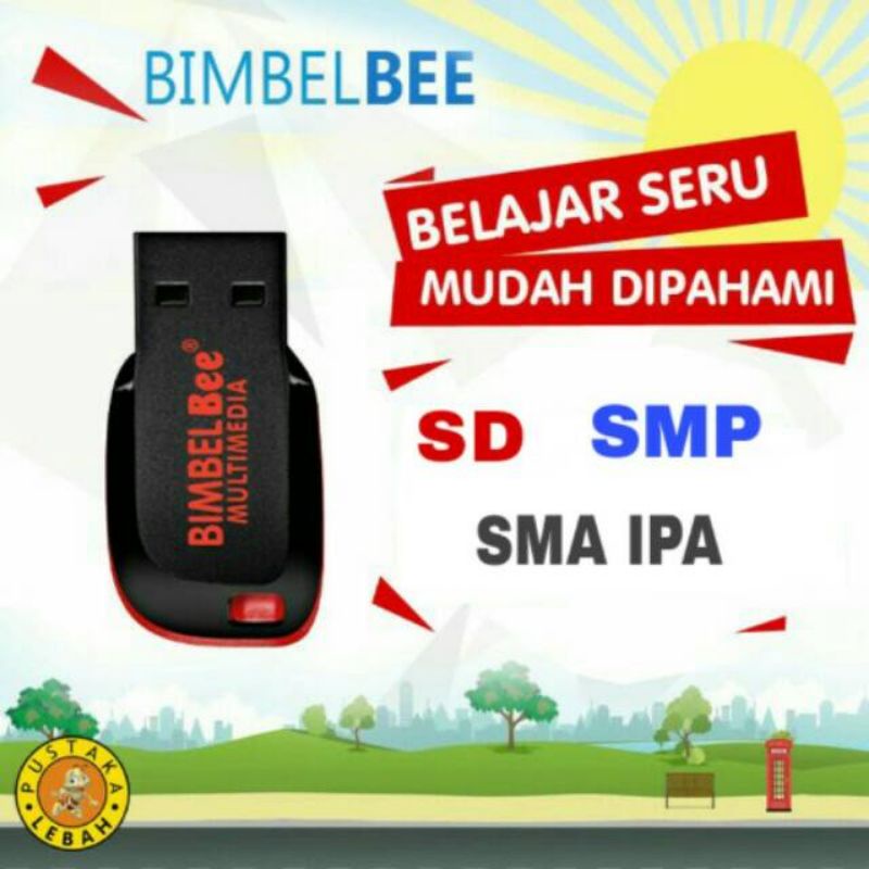 Jual BIMBEL BEE USB FLASHDISK Bimbel Media Belajar SD SMP SMA IPA ...