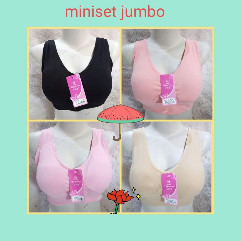 Jual Miniset busa bra jumbo ld 80 - 125 cm bh- sport-senam-kutang ...