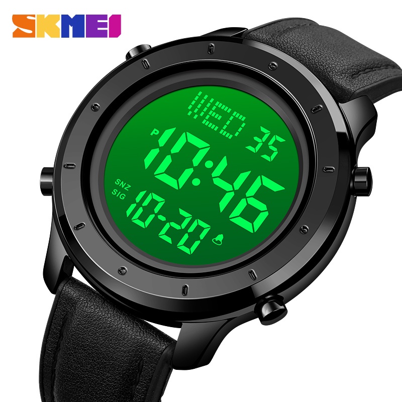 Jual SKMEI 1864 Jam Tangan Pria Digital SKMEI Tali Stainless Steel
