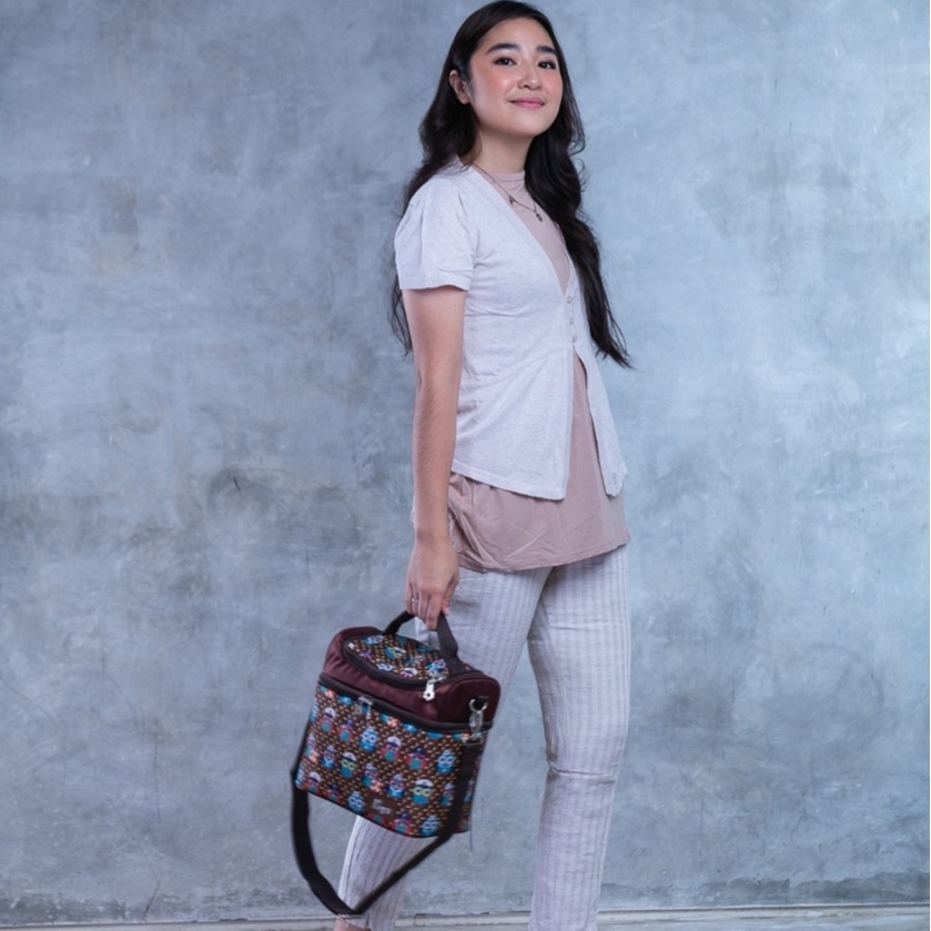 Jual Bubu New Maxi Cooler Bag Tas ASI MPASI Anti Bocor Tahan Lama Lucu