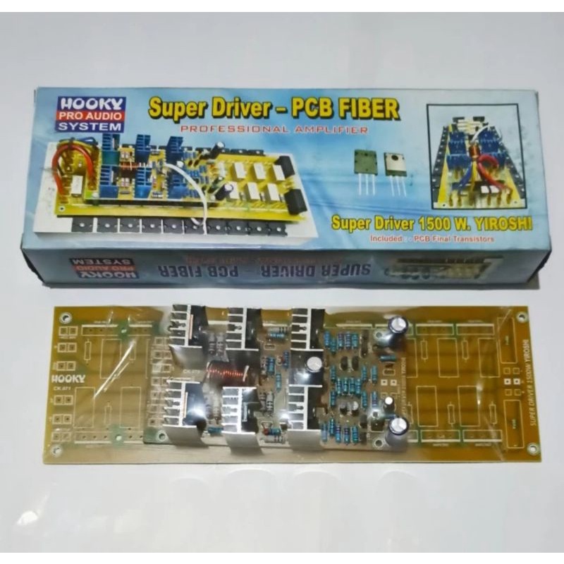 Jual Kit YIROSHI Super Driver 1500 Watt PCB Fiber By Hooky | Shopee