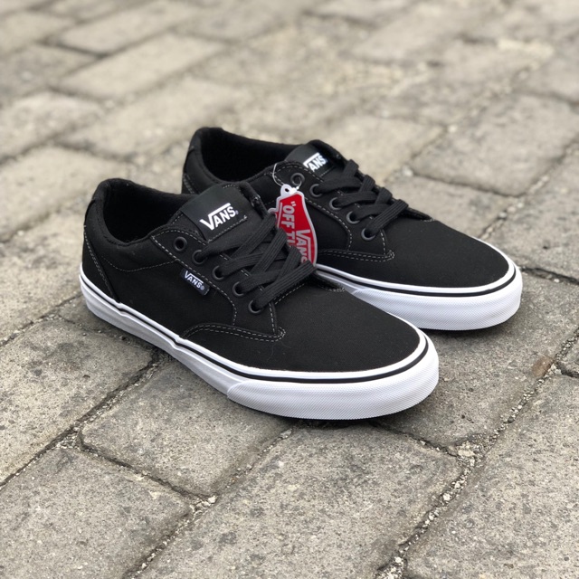 Vans atwood hotsell black white