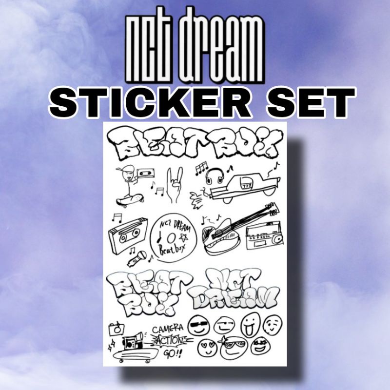 Jual Sticker NCT DREAM BEATBOX VERSION | Shopee Indonesia