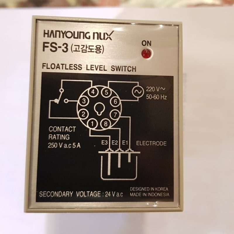 Jual FLOATLESS LEVEL SWITCH HANYOUNG FS-3A / FS3A | Shopee Indonesia