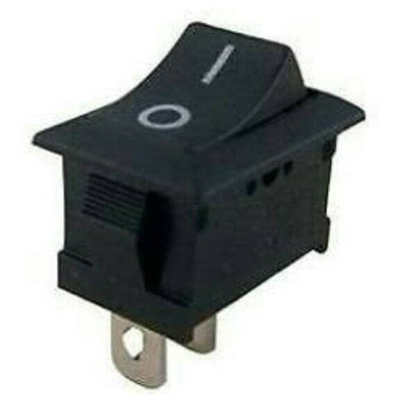 Jual Saklar Power On Off 10 mm x 15 mm Rocker Switch dengan 2 kaki ...