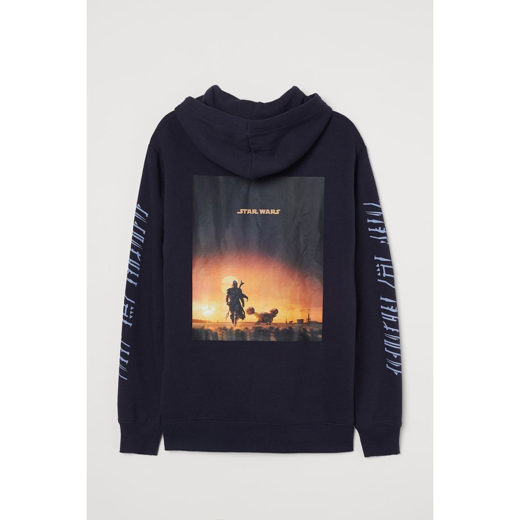 Hoodie Star Wars Dark Blue HNM H M Original Unisex