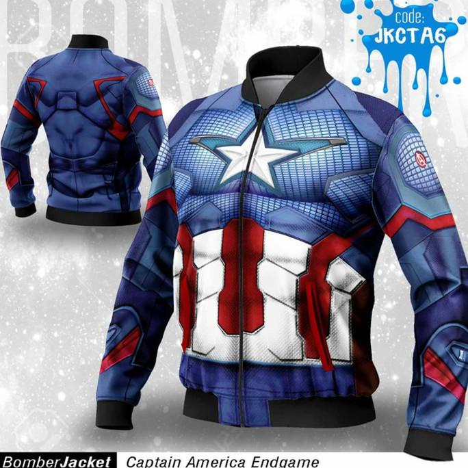 Avengers jacket outlet shopee