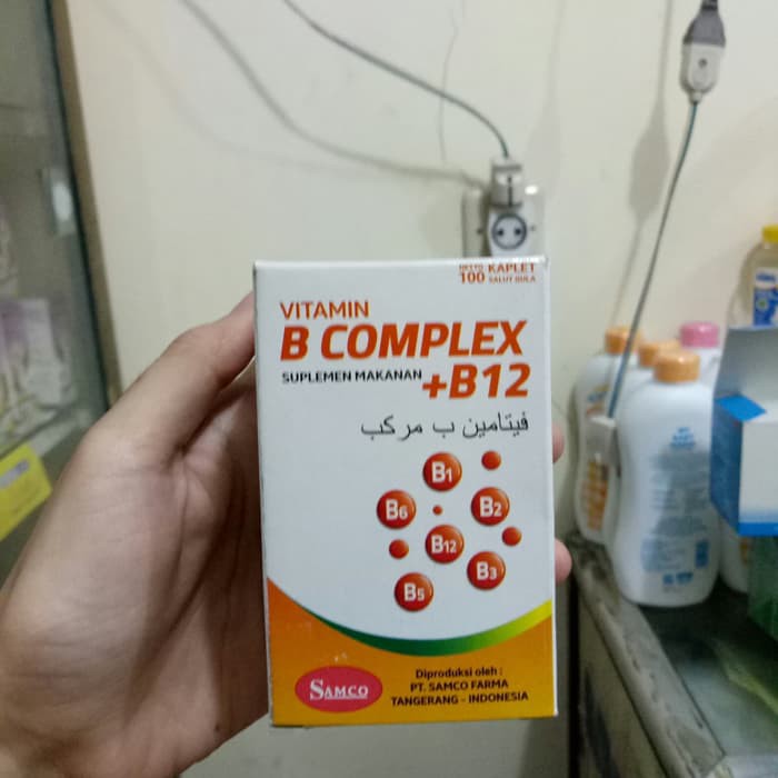 Jual Samco Vitamin B Complex B Isi Tablet Shopee Indonesia