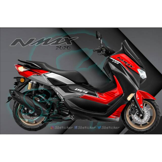 Jual Sticker nmax 2020 simple custom | Shopee Indonesia