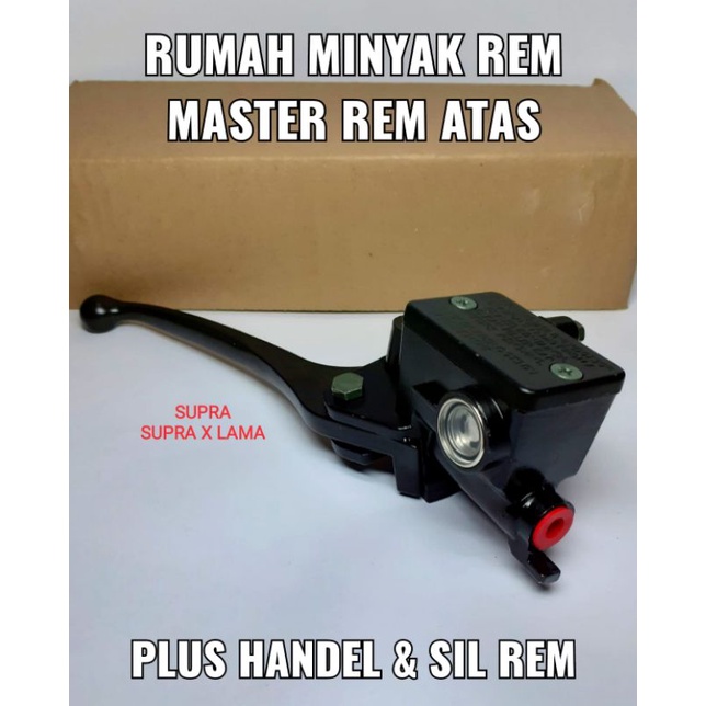 Jual Master Rem Atas Assy Minyak Rem Atas Lengkap Plus Handle Sil Rem Motor Honda Supra