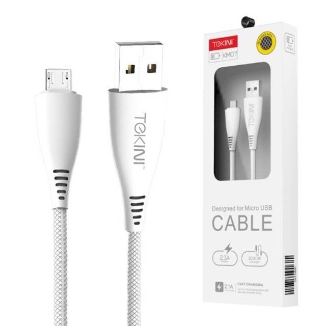 Jual KABEL DATA MICRO TEKINI KM07 ORIGINAL 1 METER | Shopee Indonesia