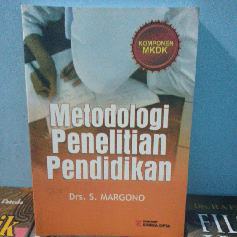 Jual Buku Metodologi Penelitian Pendidikan Komponen MKDK Oleh Drs. S ...