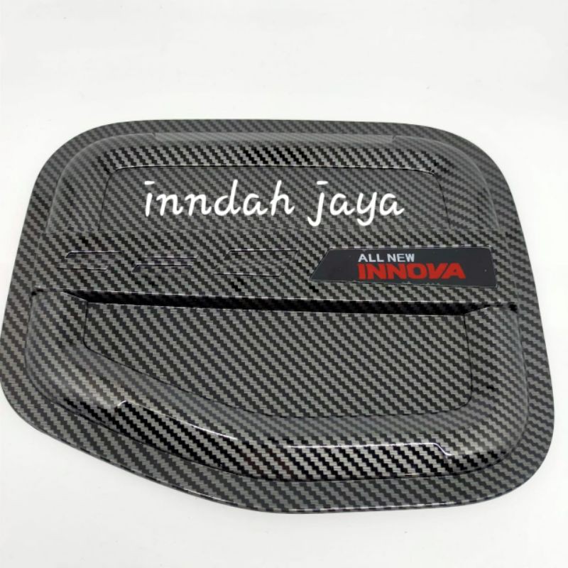Jual Tank Cover/Tutup Tangki All New Innova/Grand Innova 2016 Up Carbon ...