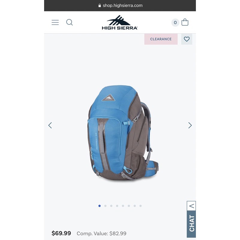 High sierra pathway on sale 50l