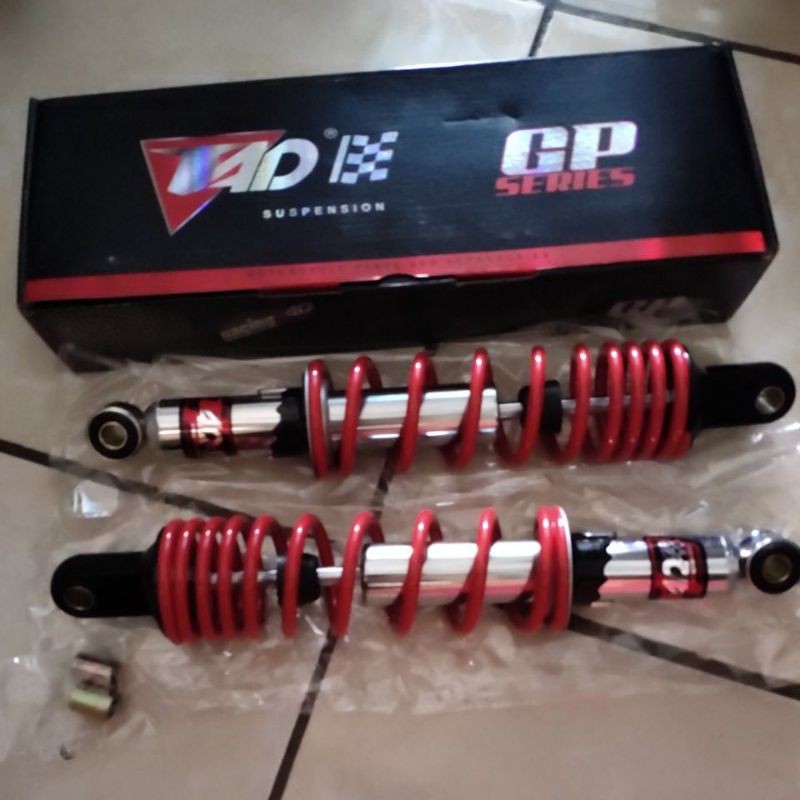 Jual Sok Dual Shock Belakang Shockbreaker Skypart Mm Red Supra Shopee Indonesia