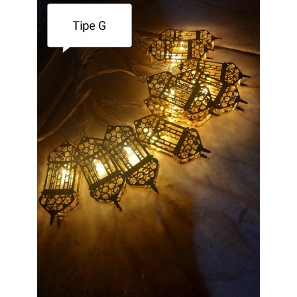 Jual Motif baru! Lampu hias Ramadhan, Mesjid, Bintang, Bulan, dan ...