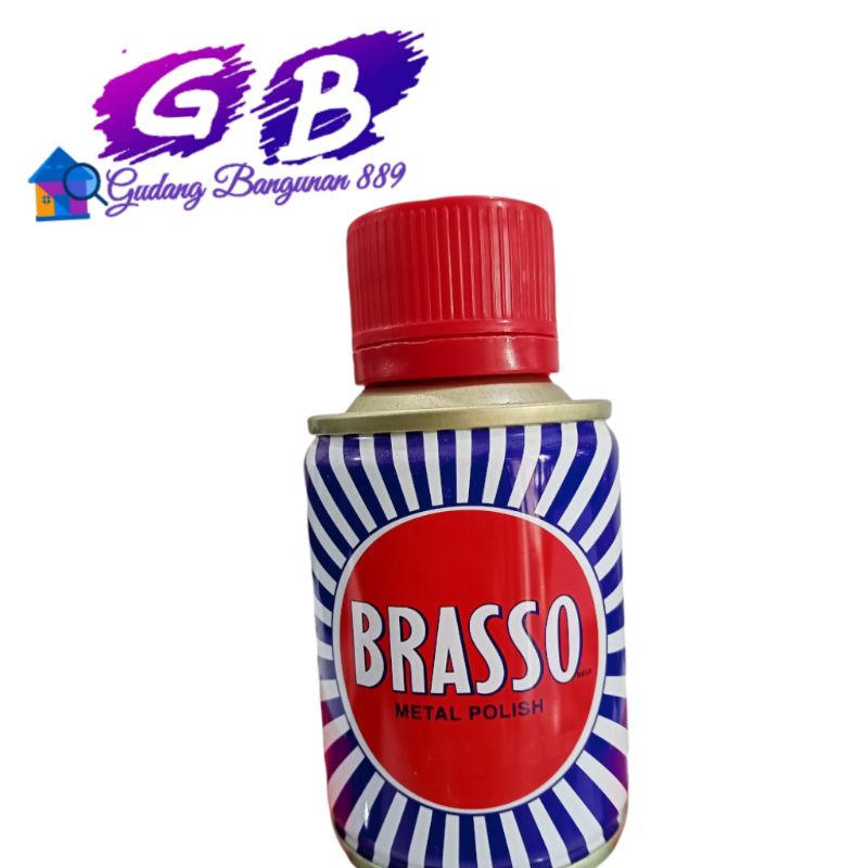 Jual BRASSO METAL POLISH 100 ML / BRASSO PENGKILAP LOGAM Shopee Indonesia