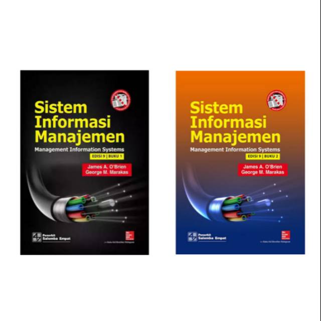 Jual Paket Buku Sistem Informasi Manajemen Edisi 9 Buku 1 Dan 2 James O ...