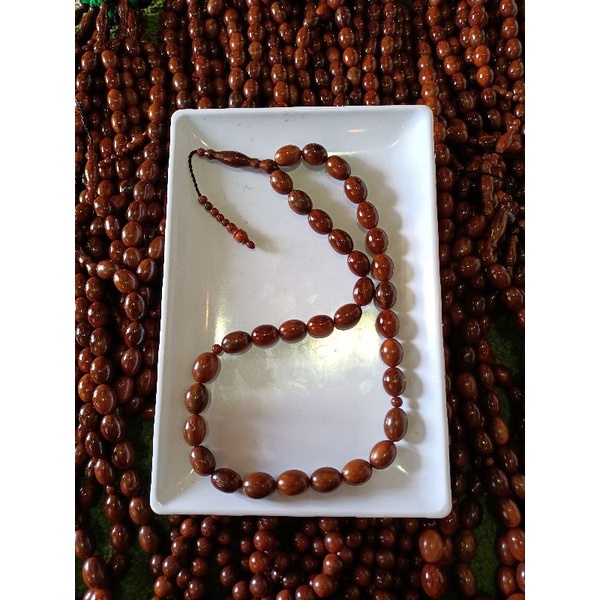 Jual tasbih33 KAUKAH KOKAH MOTIF OVAL JUMBO. FOTO ASLI NATURAAL ...