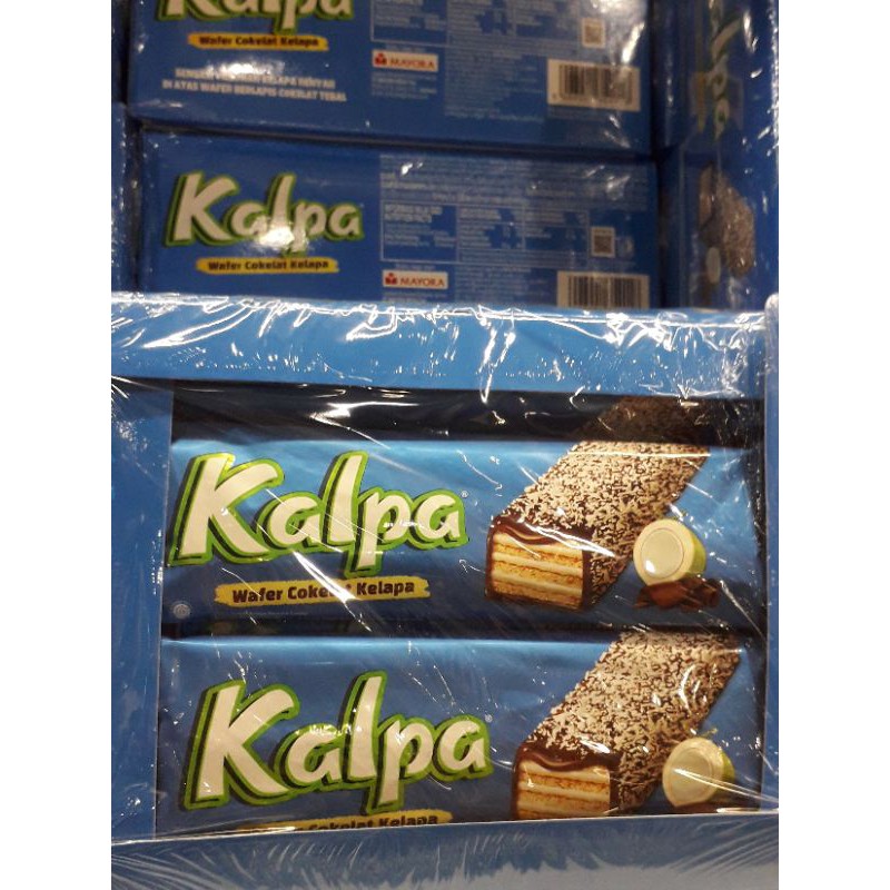 Jual Kalpa Wafer Coklat Kelapa Isi X Gr Shopee Indonesia