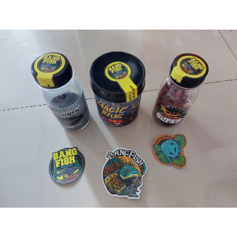 Jual Pelet Bang Fish X Fajar Arief Paket Pelet Pack Black Shadow