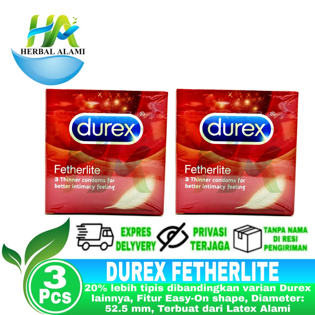 Jual Kondom Durex Fetherlite Isi 3 Shopee Indonesia