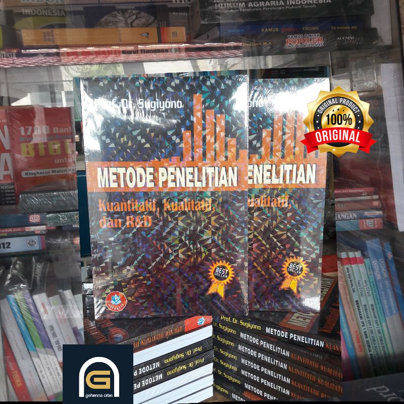 Jual Buku Metode Penelitian Kuantitatif Kualitatif Dan Randd By Prof