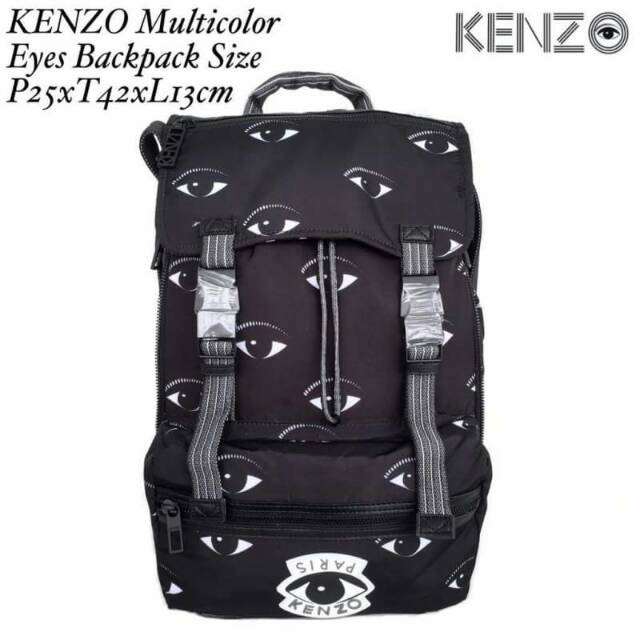 Jual KENZO Multicolor Backpack Shopee Indonesia