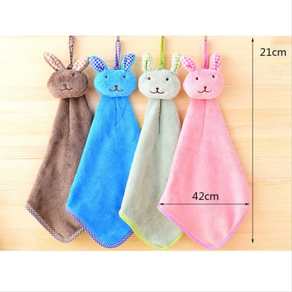 Jual LAP TANGAN HANDUK GANTUNG KELINCI HAND TOWEL RABBIT Shopee Indonesia