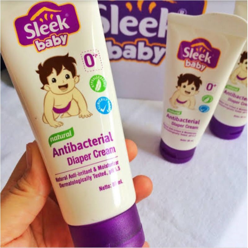 Sleek baby sale diaper cream