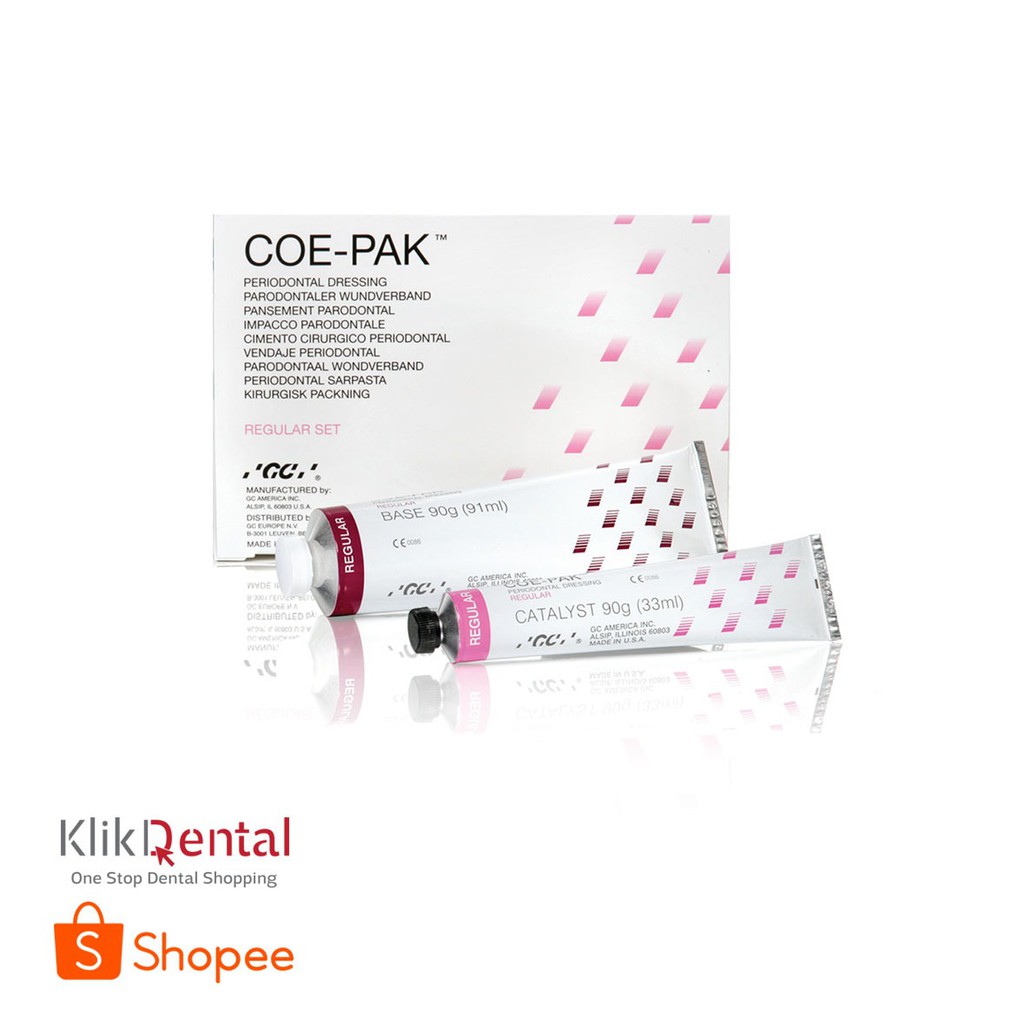 Jual KLIK DENTAL GC COEPACK Periodontal Dressing Regular Set Shopee