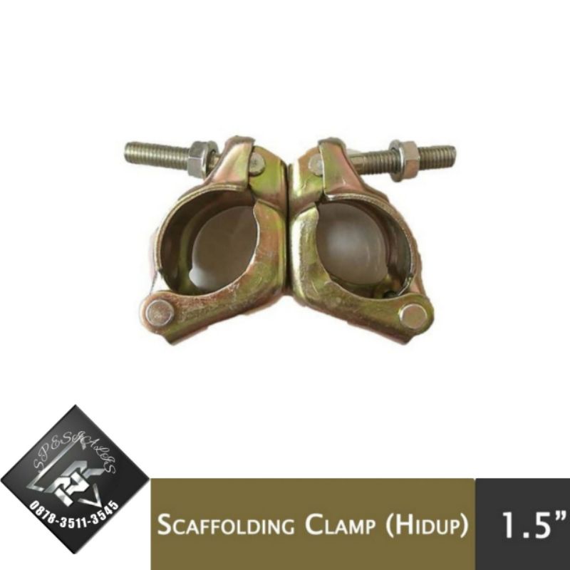 Jual Scaffolding Clamp Coupler Swivel Clamp Steger Klem Pipa Scafolding