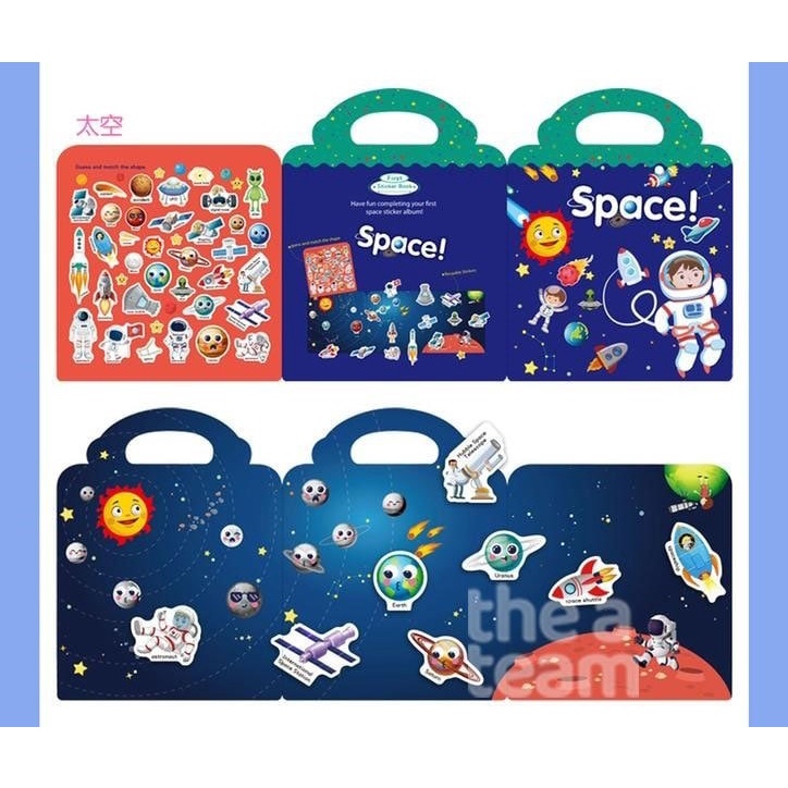 Jual First Sticker Book (Buku Stiker Reusable) | Shopee Indonesia