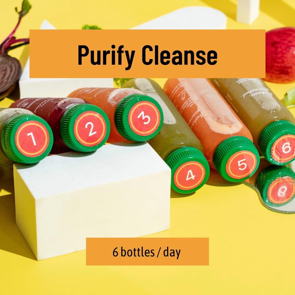 Jual PAKET DETOX Cold Pressed Juice Purify Cleanse Juice Cleanse