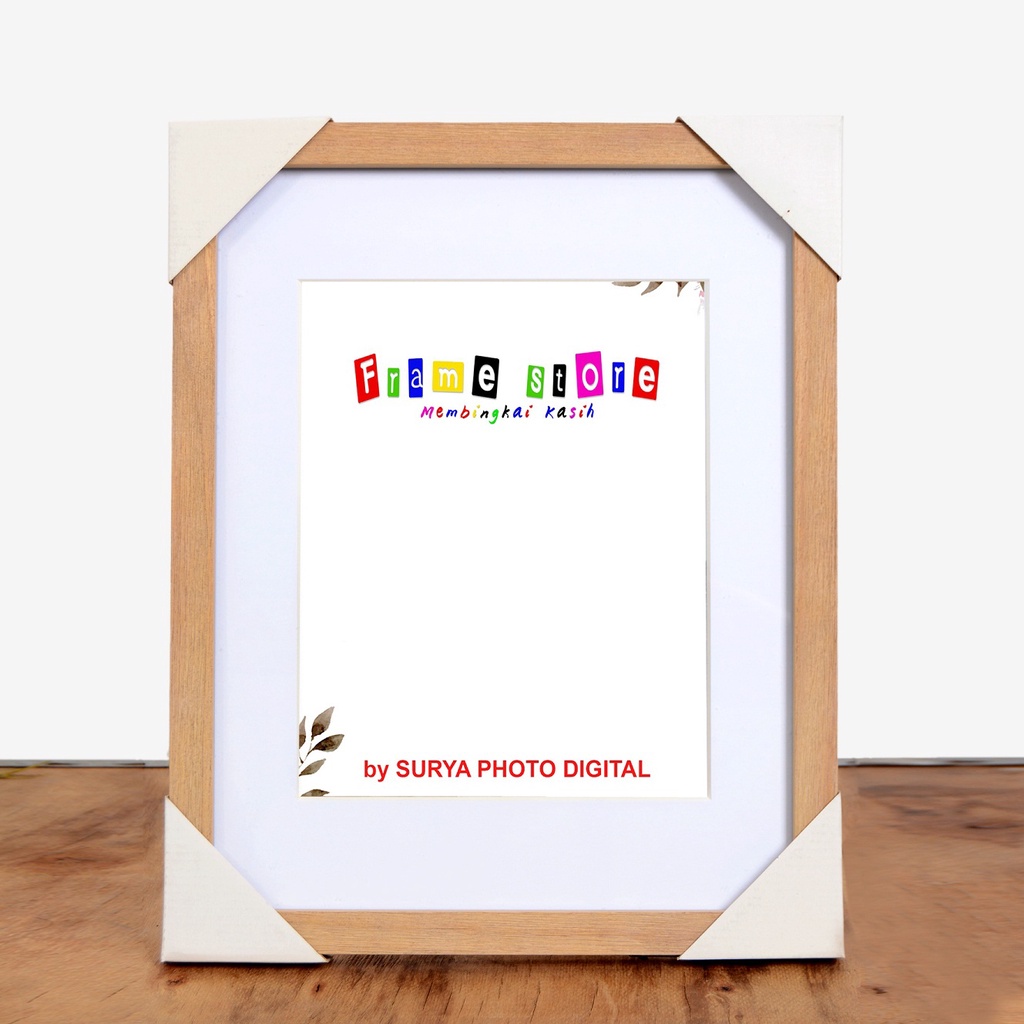 Jual Wooden Photo Frame ukuran 11R dan 16R | Shopee Indonesia