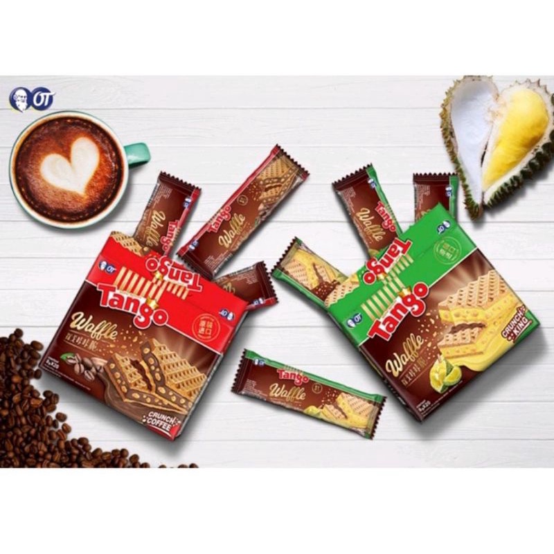 Jual Tango Durian Dan Kopi CrunchKing | Shopee Indonesia