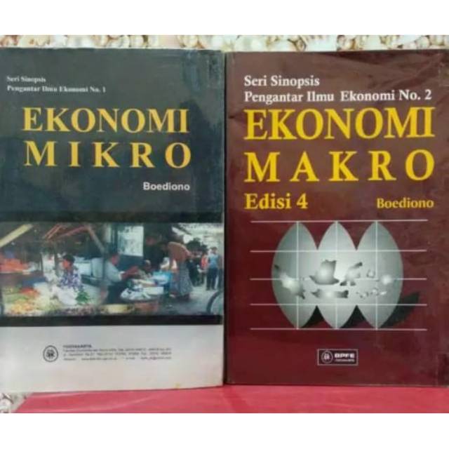 Jual Ekonomi Mikro Dan Ekonomi Makro By Boediono Shopee Indonesia