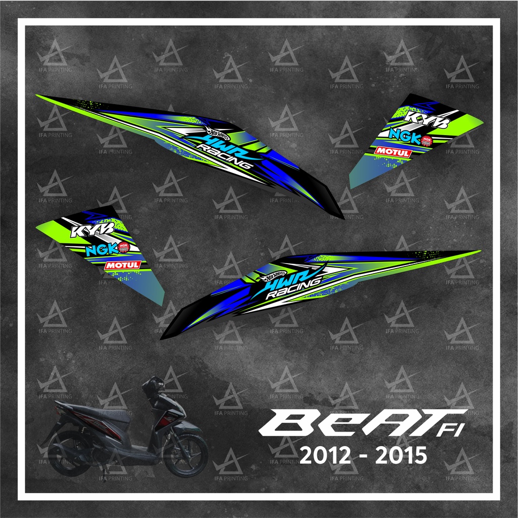 Jual STIKER STRIPING BEAT FI RACING / STIKER MURAH / DECAL MURAH ...