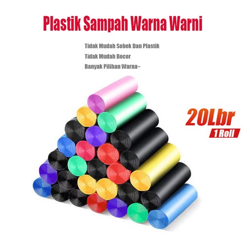 Jual Chilsoo Kantong Plastik Sampah Roll Plastik Sampah Gulung 45x50 1 Roll Isi 20 Pcs 