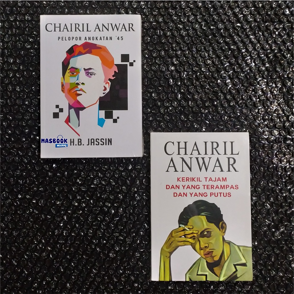 Jual PAKET BUKU CHAIRIL ANWAR PELOPOR ANGKATAN 45 & KERIKIL TAJAM DAN ...