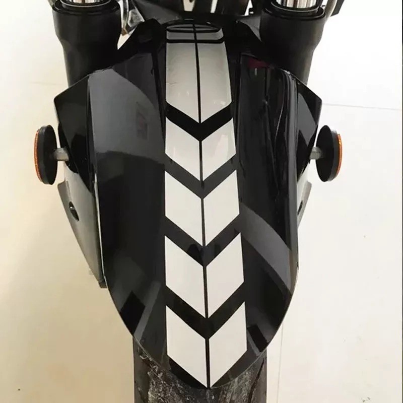 reflektor Reflective sticker nyala Neon stiker spakbor depan motor