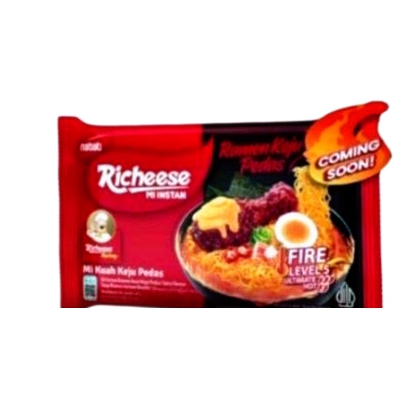 Jual Lengkap varian Richeese nabati mie instan goreng level 0 level 3 ...
