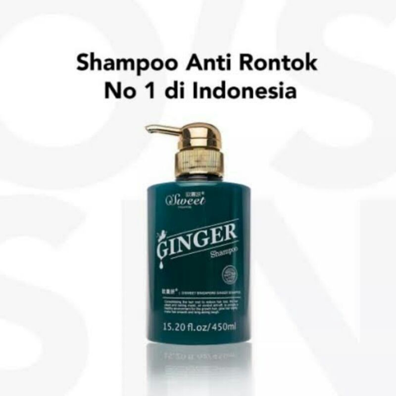 Jual [New] O'Sweet Singapore Ginger Shampoo 450 mL Shopee Indonesia
