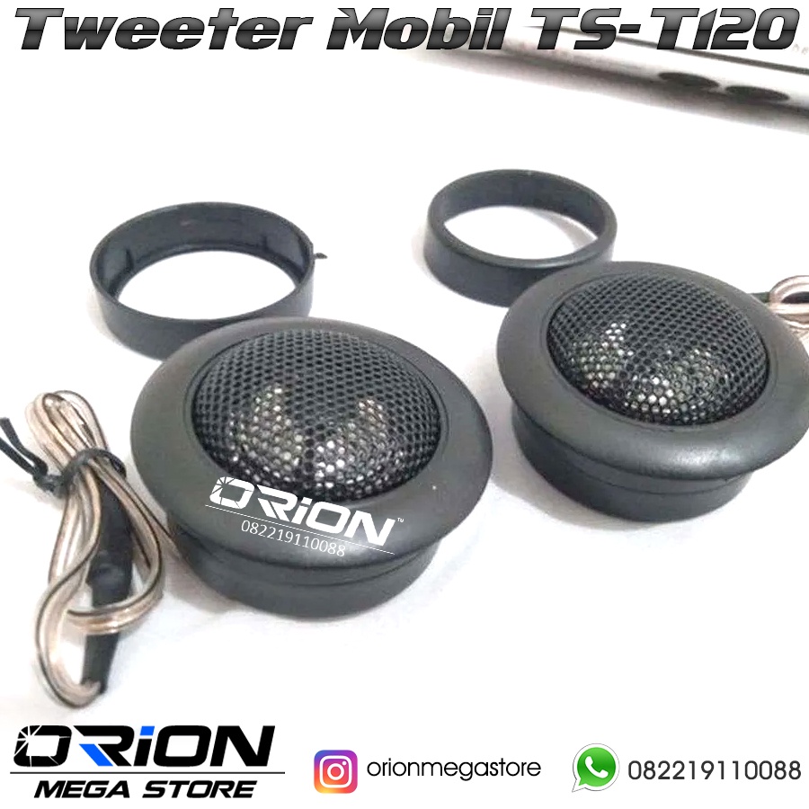 Jual Tweeter Mobil Dome Tweeter DCS T120 Tweeter Murah | Shopee Indonesia