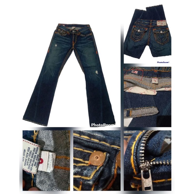 美品 TRUE RELIGION JOEY SUPER T 32 seat33（TRUE RELIGION JOEY 