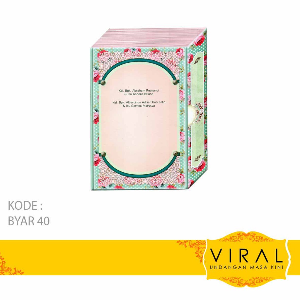 Jual Blangko Undangan Byar 40 Isi 100 Harga Murah | Shopee Indonesia