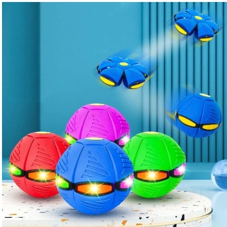 NEW PROMO MAINAN ANAK MAGIC BALL MAINAN BOLA UFO INJAK VIRAL MAINAN BOLA UFO MENYALA MAINAN EDUKASI BERWARNA