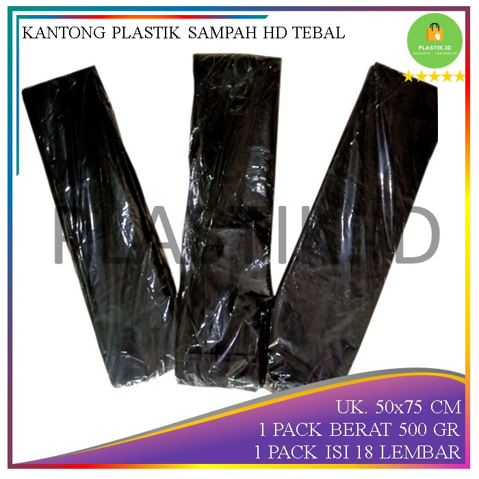 Jual Kantong Plastik Sampah Hitam Uk X Trashbag Hd Kuat Tebal Polybag Shopee Indonesia