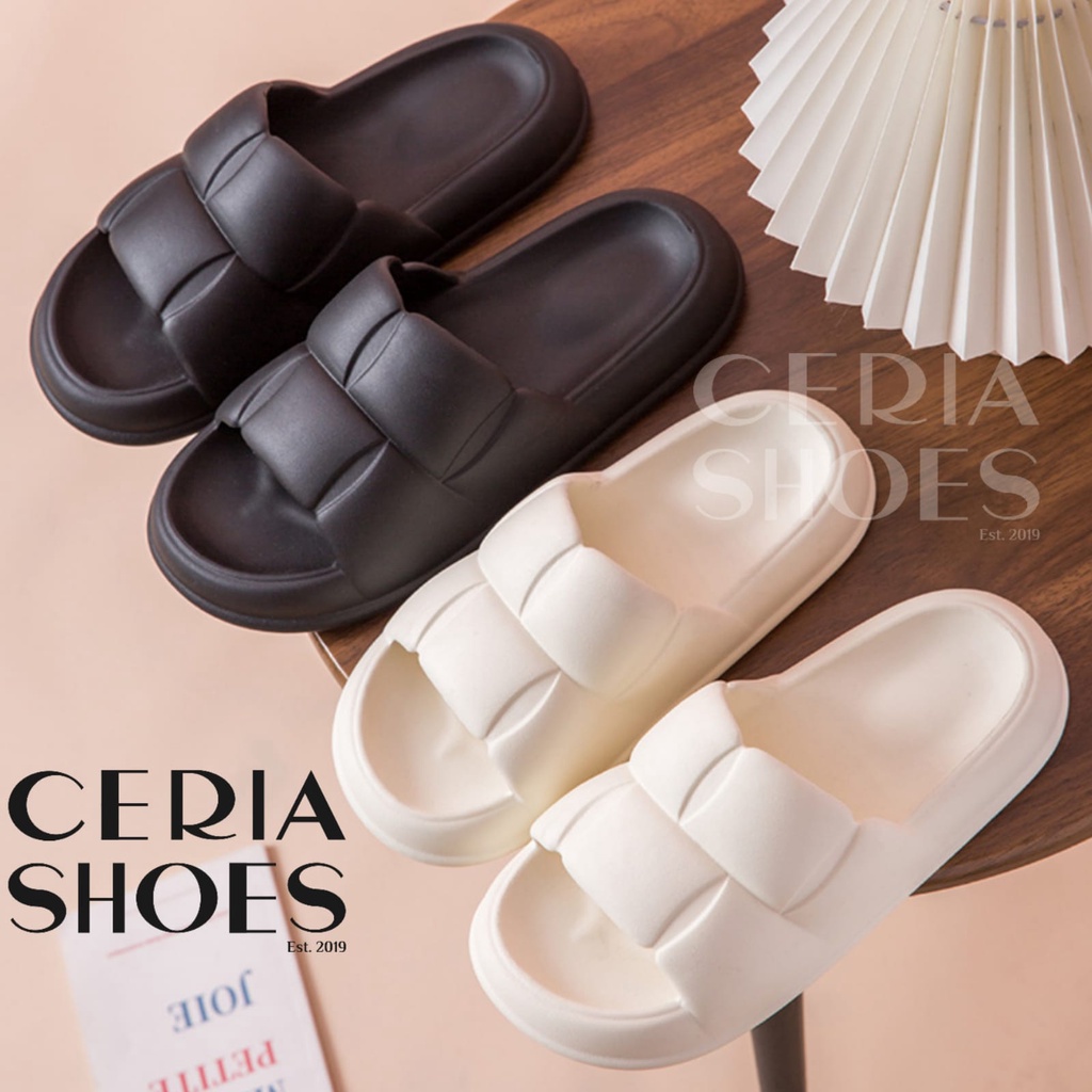 Jual MlNlSO Sandal Jelly Korean Import Jelly Soft Slipper Anti